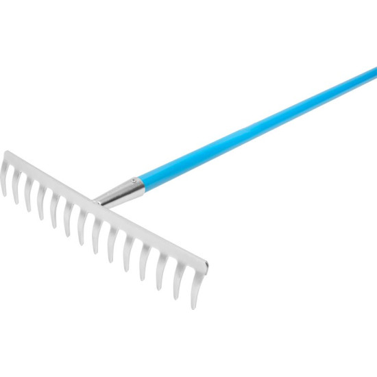 Soil rake AQUACRAFT, steel handle Soil rake AQUACRAFT, steel handle