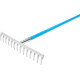 Soil rake AQUACRAFT, steel handle Soil rake AQUACRAFT, steel handle