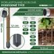 Опора для поддержки растений Garden 11/1500 мм, сталь/пластик, коричневый