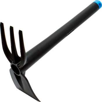 Double hoe 3 teeth 30cm  AQUACRAFT, flat, plastic