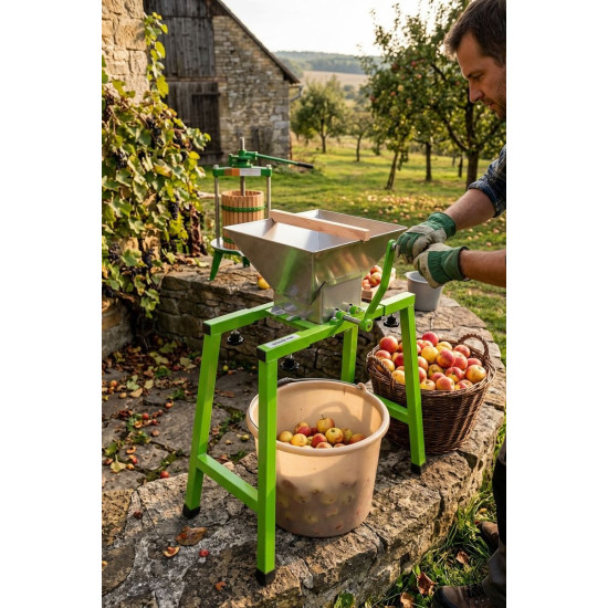 Fruit grinder Strend Pro OD-53207, stainless steel, 7 lit., metal stand Fruit grinder Strend Pro OD-53207, stainless steel, 7 lit., metal stand