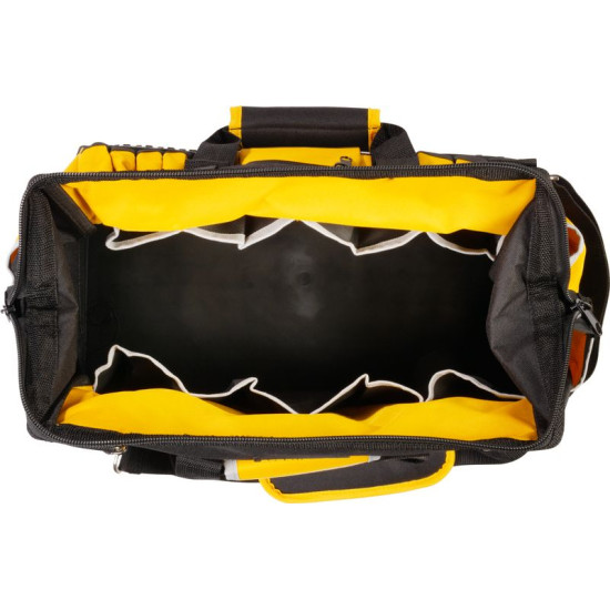 Bag Strend Pro, textile, for heavy tools, closable, max. 20 kg, 44x25x24 cm