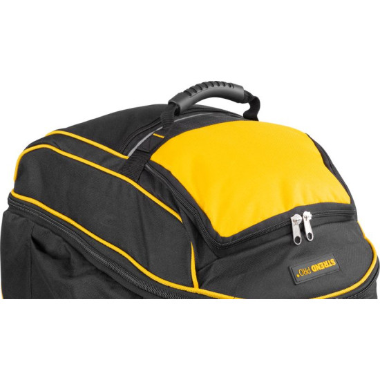 Strend Pro backpack, textile, suitcase, with wheels, with telescopic handle, for tools, max. 20 kg, 36x25x54 cm