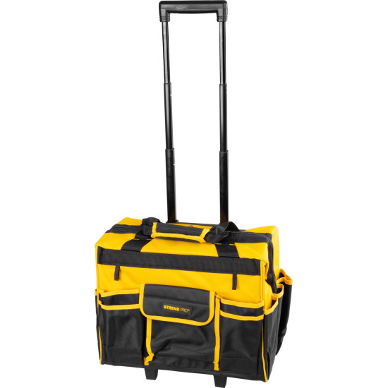 Strend Pro bag, textile, suitcase, with wheels, with telescopic handle, for tools, max. 20 kg, 44x24x42 cm