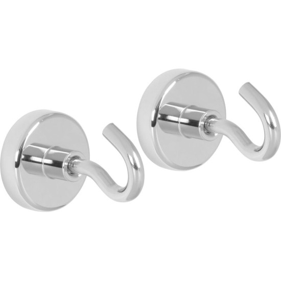 Magnet Strend Pro, extra strong, with hanger, 32 mm, max. 28 kg, pack. 2 pcs