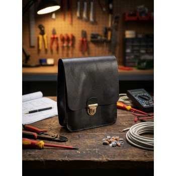 Leather bag BE-30 S, electrician, 25x30x10 cm