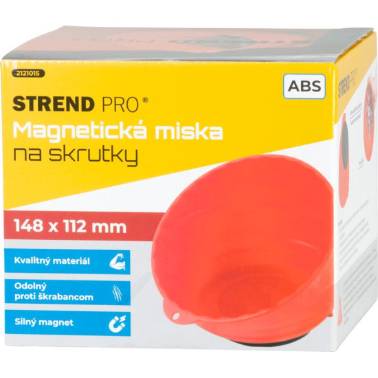 Strend Pro чаша, контейнер, винт, магнитный, пластик, 148x112 мм Strend Pro чаша, контейнер, винт, магнитный, пластик, 148x112 мм