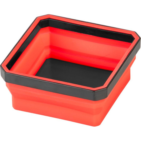 Strend Pro bowl, container, screw, magnetic, foldable, silicone, 115x115 mm Strend Pro bowl, container, screw, magnetic, foldable, silicone, 115x115 mm
