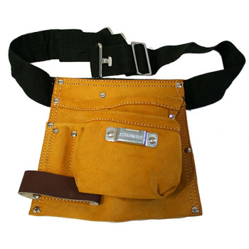 Tools poach on belt - Leather Strend Pro, 1 pocket