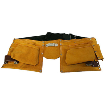 Tools poach on belt - Leather Strend Pro, 2 pockets