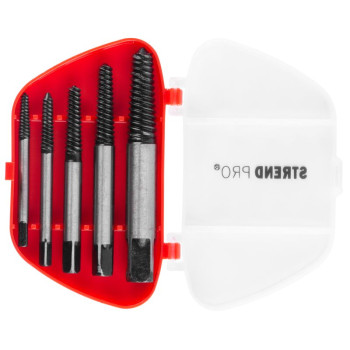 Extractor of broken screws 5pcs 3-19mm Strend Pro