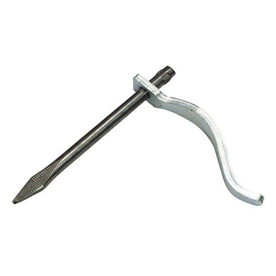 Drop forged hook galvanized 140mm Drop forged hook galvanized 140mm