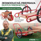 Trolley Optimus, wooden body, max 240kg Trolley Optimus, wooden body, max 240kg