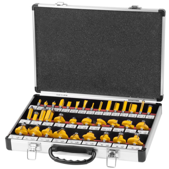 otsikute komplekt Strend Pro GT453 ruuterile, 35 tk, ümbris, puidu jaoks, 8 mm otsikute komplekt Strend Pro GT453 ruuterile, 35 tk, ümbris, puidu jaoks, 8 mm