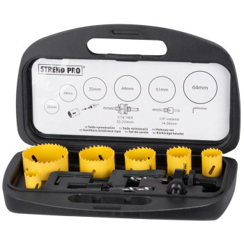Holesaw set Bi-metal 9 pcs