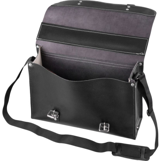 Leather bag BM45, fitter, 45x32x15cm