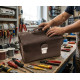 Leather tool bag Strend Pro (type for electricians), 31x22x15 cm Leather tool bag Strend Pro (type for electricians), 31x22x15 cm