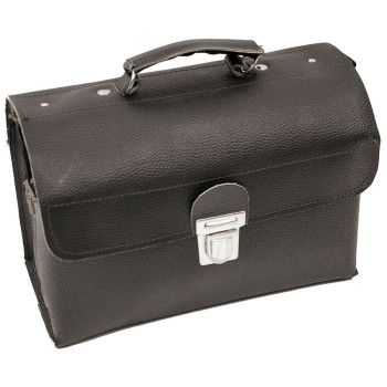 Leather tool bag Strend Pro (type for electricians), 31x22x15 cm
