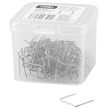 Clip Strend Pro, for plastic welding gun, flat wool, 0.8 mm, pack. 100 pcs