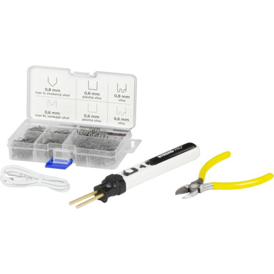 Pen Strend Pro, welding, for plastics, 2000 mAh, USB charging, with accessories Pen Strend Pro, welding, for plastics, 2000 mAh, USB charging, with accessories