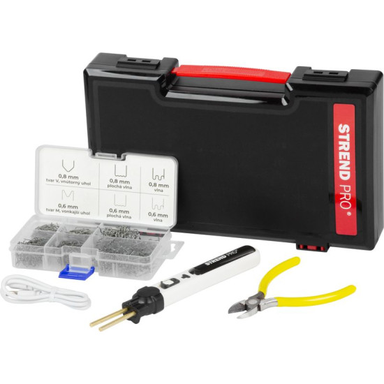 Pen Strend Pro, welding, for plastics, 2000 mAh, USB charging, with accessories Pen Strend Pro, welding, for plastics, 2000 mAh, USB charging, with accessories