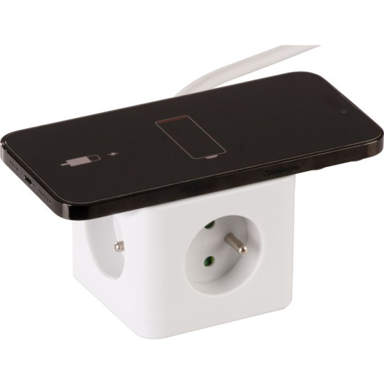 Pikenduskaabel Strend Pro, USB A+C, juhtmevaba laadimine, 1,4 m Pikenduskaabel Strend Pro, USB A+C, juhtmevaba laadimine, 1,4 m