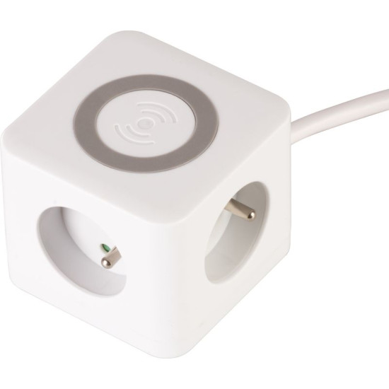Pikenduskaabel Strend Pro, USB A+C, juhtmevaba laadimine, 1,4 m Pikenduskaabel Strend Pro, USB A+C, juhtmevaba laadimine, 1,4 m