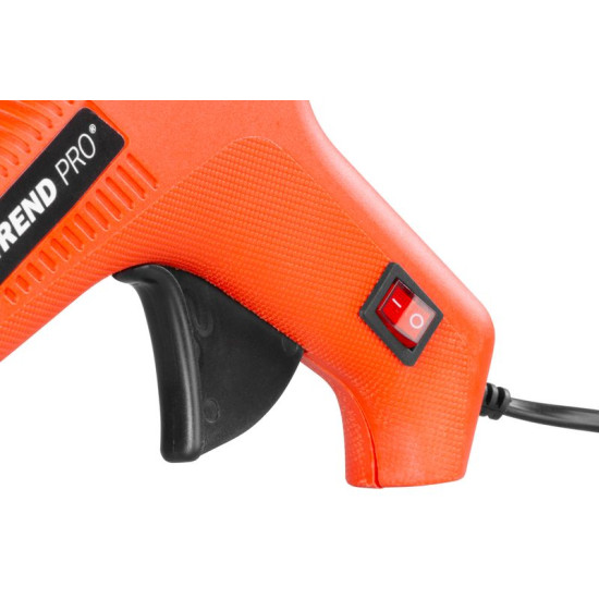 Strend Pro püstol, liim, karbis, 60-80 W, 11 mm kuumsulampulkadele Strend Pro püstol, liim, karbis, 60-80 W, 11 mm kuumsulampulkadele