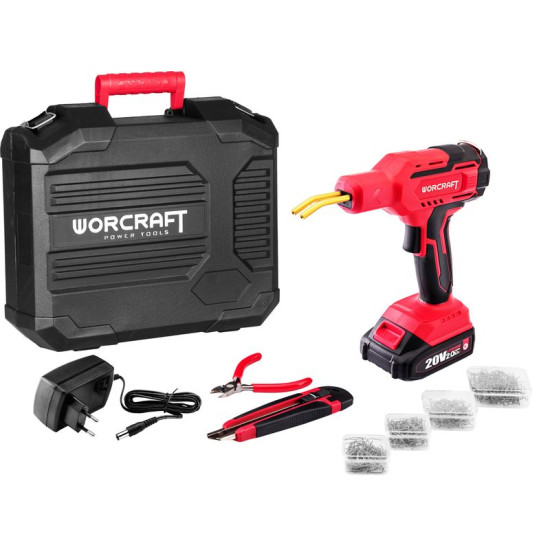 Worcraft CPW-S20LiM, ShareSYS, welding gun, for welding plastics, 60 W, with accessories