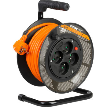 Удлинительный кабель Strend Pro DG-FB04, L-15 м, на барабане, сечение 1,5 мм2