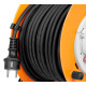 Pikenduskaabel Strend Pro CR038, 4 pistikupesa, L-20 m, IP44, kumm, trumlil Pikenduskaabel Strend Pro CR038, 4 pistikupesa, L-20 m, IP44, kumm, trumlil