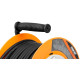 Pikenduskaabel Strend Pro CR038, 4 pistikupesa, L-20 m, IP44, kumm, trumlil Pikenduskaabel Strend Pro CR038, 4 pistikupesa, L-20 m, IP44, kumm, trumlil