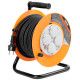 Pikenduskaabel Strend Pro CR038, 4 pistikupesa, L-20 m, IP44, kumm, trumlil Pikenduskaabel Strend Pro CR038, 4 pistikupesa, L-20 m, IP44, kumm, trumlil
