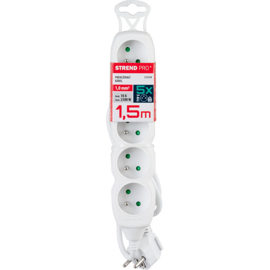 Удлинитель DG-F805B 1,5 м 5 розеток Удлинитель DG-F805B 1,5 м 5 розеток