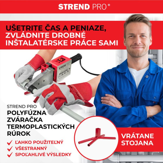 Keevitusmasin Strend Pro PPR 63B, polüfusioon, 1500W, 20-63 mm, plasttorudele, 14 osa Keevitusmasin Strend Pro PPR 63B, polüfusioon, 1500W, 20-63 mm, plasttorudele, 14 osa