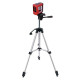 Лазер KAPRO® 862 Prolaser® Cross, RedBeam + штатив