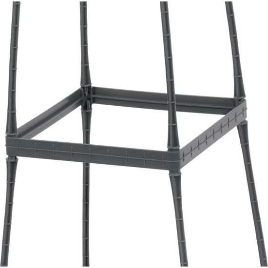 Цветочный горшок Strend Pro Herrison FP8018, с опорной башней, 250x250x1050 мм