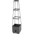 Цветочный горшок Strend Pro Herrison FP8018, с опорной башней, 250x250x1050 мм