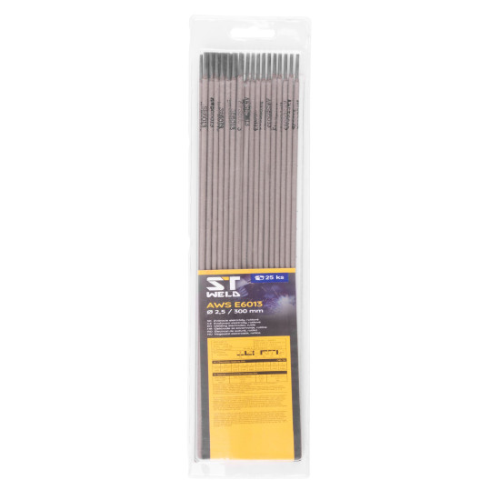 Welding electrodes AWS E6013 RUTIL 2,0 mm , 25pcs Welding electrodes AWS E6013 RUTIL 2,0 mm , 25pcs