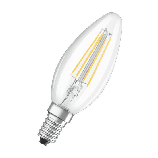 Лампа OSRAM® LED FIL 040 (EAN8637) non-dimm, 4 Вт/827 E14 2700K CLASSIC B