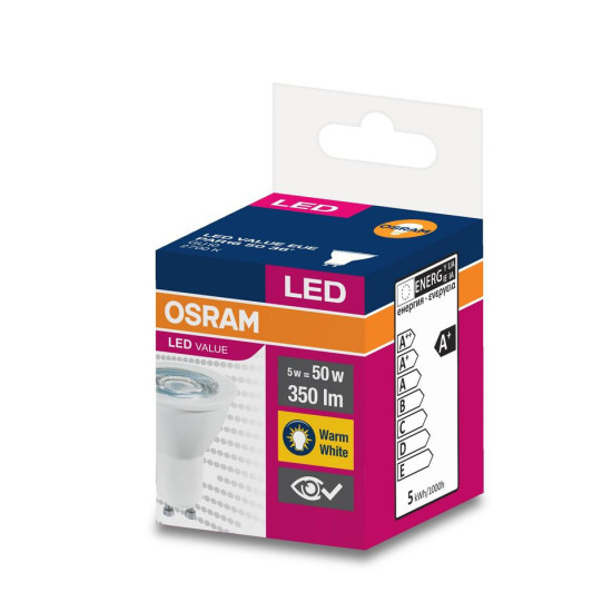 Pirn OSRAM® LED GU10 50 (ean8586) 36° 5W/2700K Väärtus PAR16 Pirn OSRAM® LED GU10 50 (ean8586) 36° 5W/2700K Väärtus PAR16