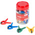 Clamp Strend Pro Premium DT825 spring, mixed colors, in a box of 15 pcs., 1"/25 mm