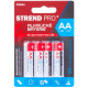 Battery Strend Pro, LR6, 4 pcs, AA, blister