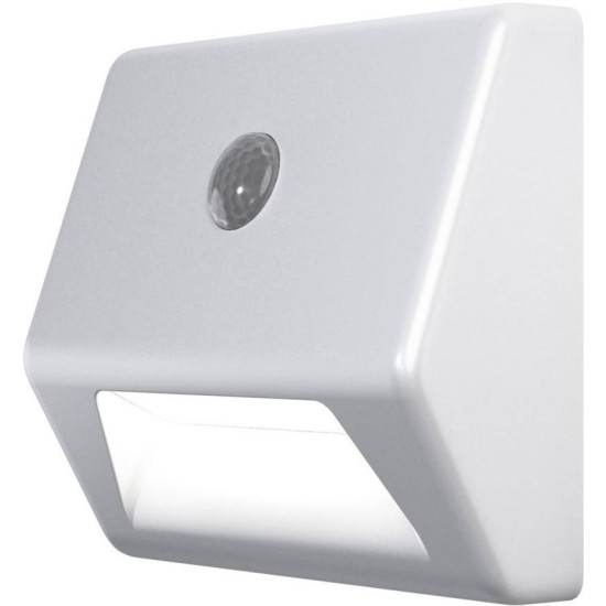 Светильник LEDVANCE NIGHTLUX ® Stair Белый, с датчиком движения, 3хААА, 73х28х84 мм Светильник LEDVANCE NIGHTLUX ® Stair Белый, с датчиком движения, 3хААА, 73х28х84 мм