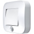 LEDVANCE NIGHTLUX® Hall Белый светильник, с датчиком движения, поворотный, 3xAAA, 84x73x22 мм