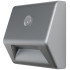 LEDVANCE NIGHTLUX® Stair Silver lamp, with motion sensor, 3xAAA, 84x28x73 mm