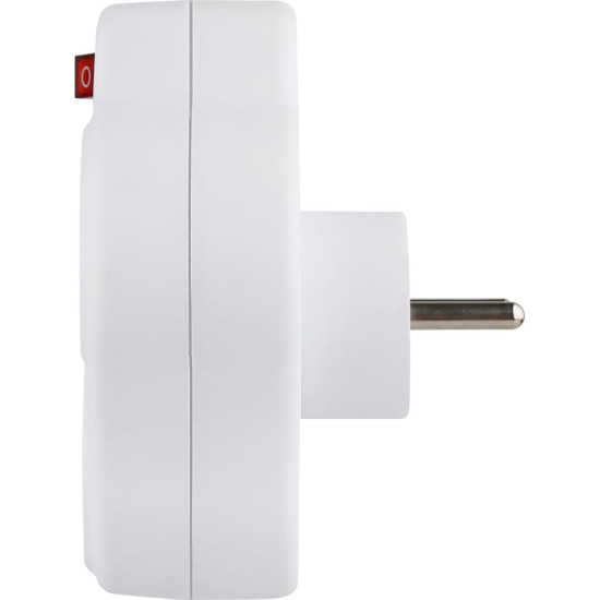 Strend Pro розетка, белый, 2x 16 А, USB A+C, выключатель Strend Pro розетка, белый, 2x 16 А, USB A+C, выключатель