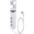 Strend Pro kaabel, L-1,4 m, pikendatav, 6in1, 3x pesa, 2x USB-A, 1x USB-C, lauaklambriga
