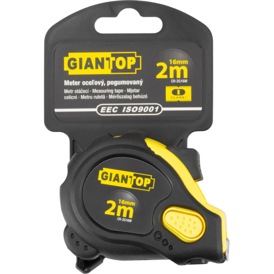Mõõdulint GIANT сR-G16 сE, 2 m, kummist korpus Mõõdulint GIANT сR-G16 сE, 2 m, kummist korpus
