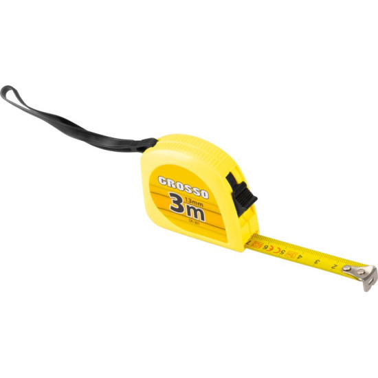 Steel measuring tape 3m GIANT, roll-up Steel measuring tape 3m GIANT, roll-up